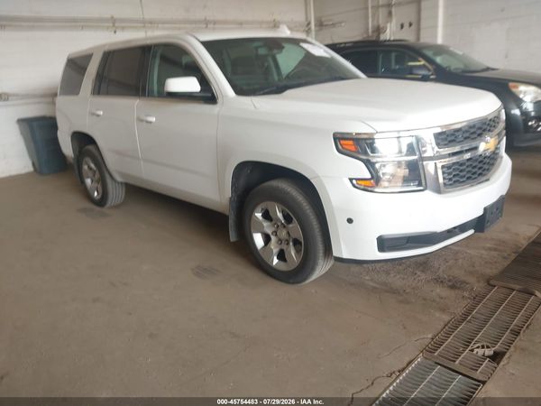 2017 CHEVROLET TAHOE COMMERCIAL FLEET — I1