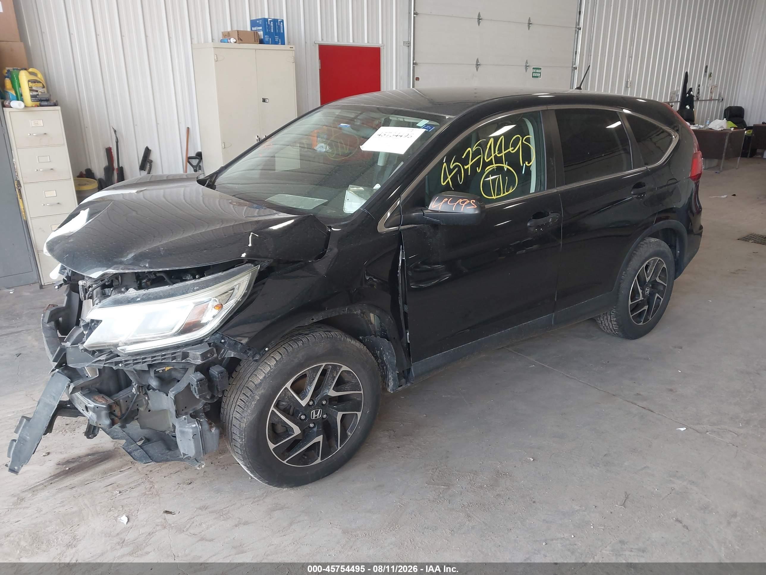 2016 HONDA CR-V SE — I2