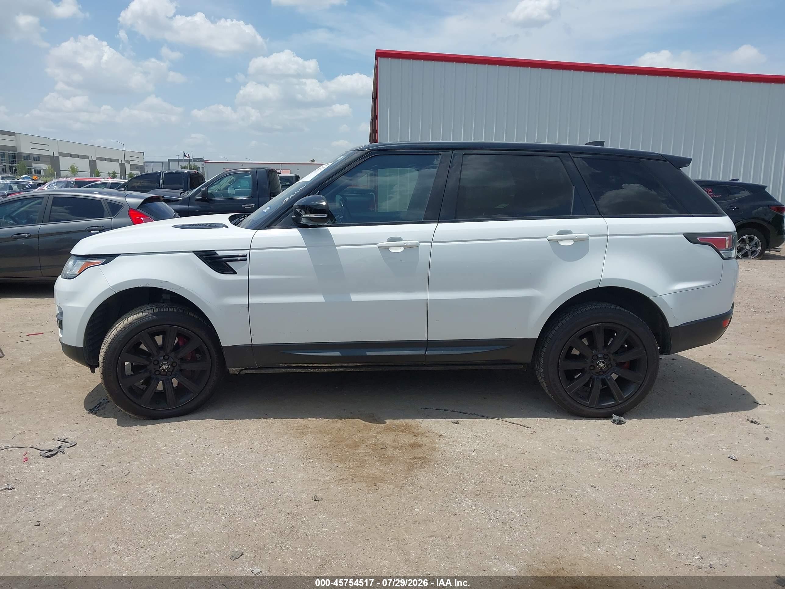 2017 LAND ROVER RANGE ROVER SPORT