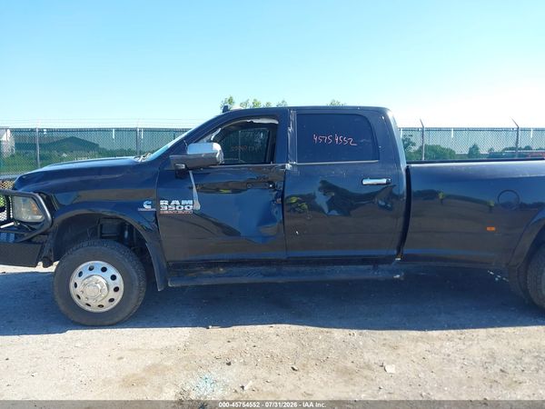2018 RAM 3500 LARAMIE  4X4 8' BOX