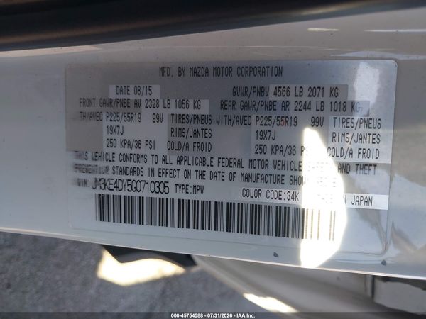 2016 MAZDA CX-5 GRAND TOURING