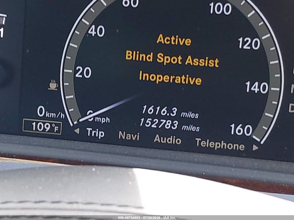 2013 MERCEDES-BENZ S 550 S550