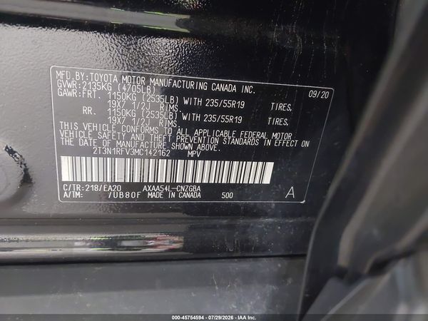 2021 TOYOTA RAV4 LIMITED