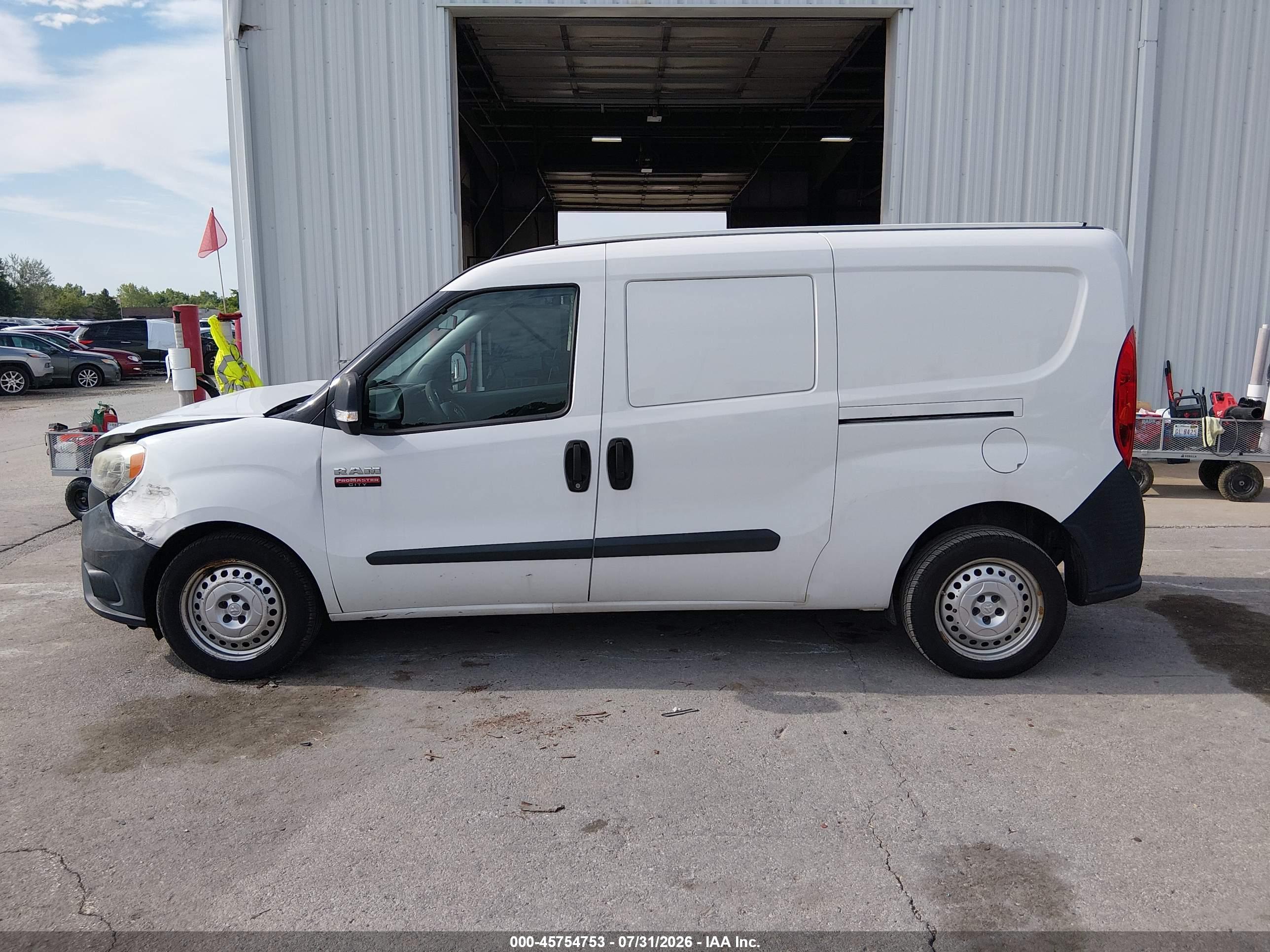 2017 RAM PROMASTER CITY TRADESMAN