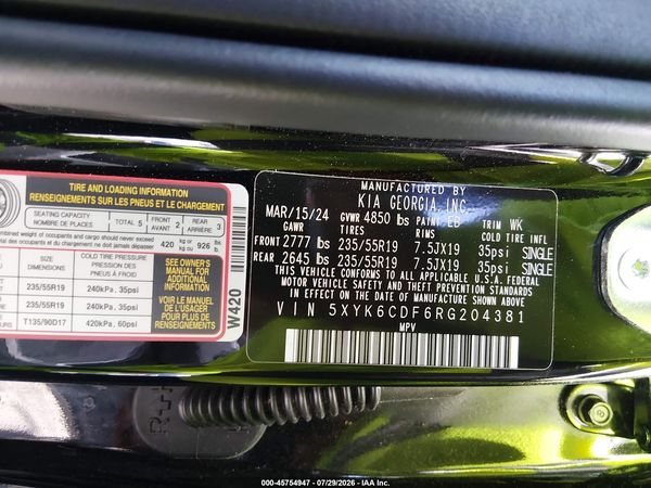 2024 KIA SPORTAGE X-LINE