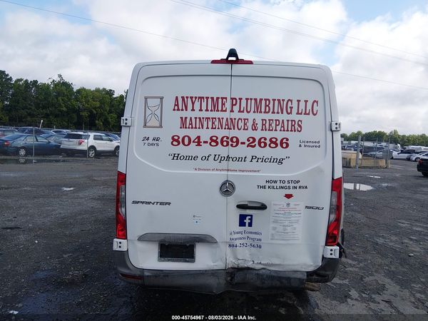 2019 MERCEDES-BENZ SPRINTER 1500 STANDARD ROOF I4