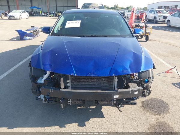 2022 HYUNDAI ELANTRA HYBRID BLUE