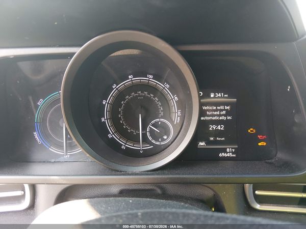 2022 HYUNDAI ELANTRA HYBRID BLUE