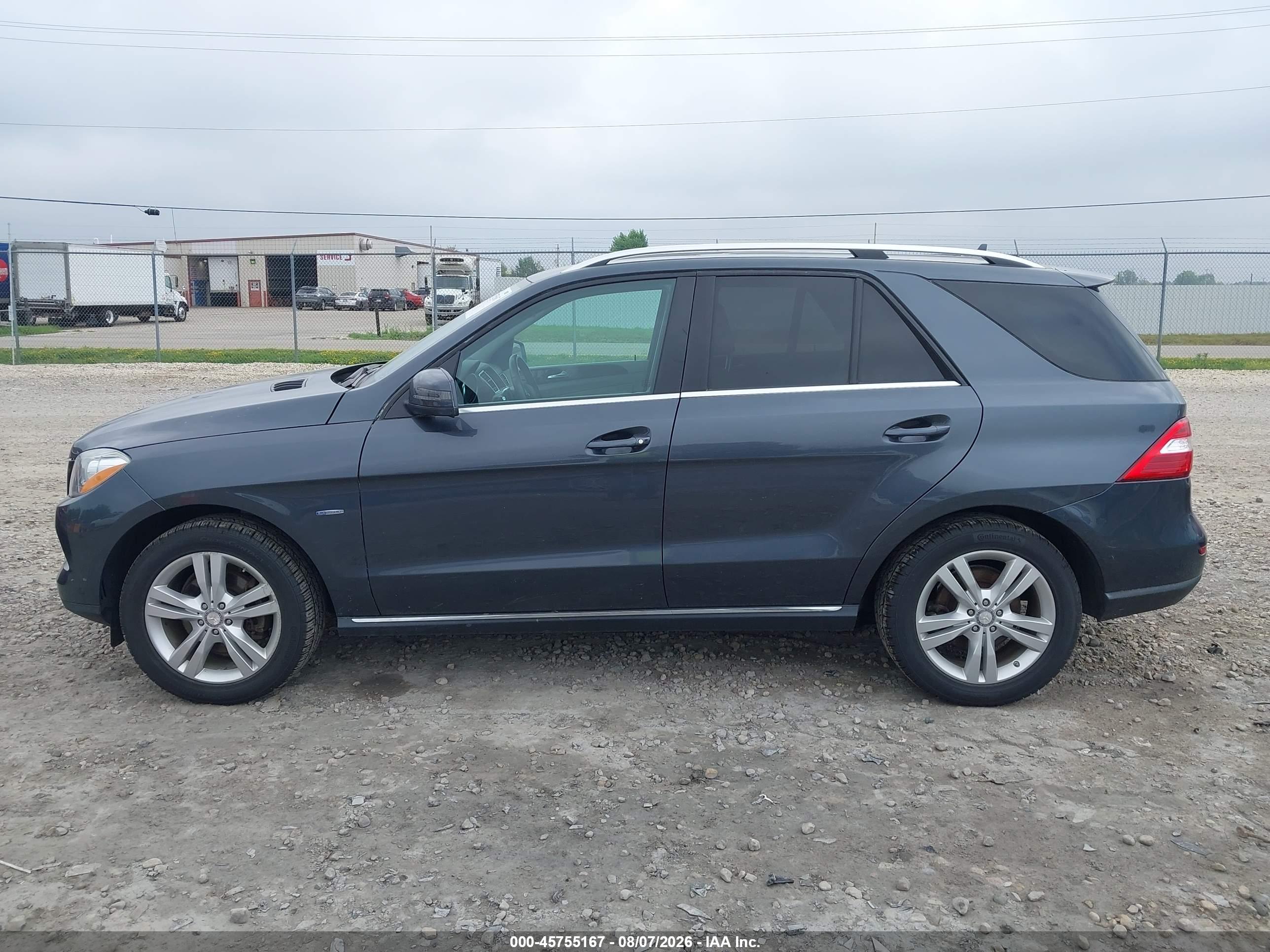 2012 MERCEDES-BENZ ML 350 BLUETEC 4MATIC