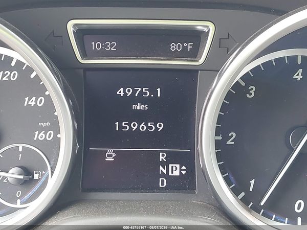 2012 MERCEDES-BENZ ML 350 BLUETEC 4MATIC