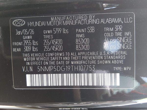 2026 HYUNDAI SANTA FE HYBRID CALLIGRAPHY