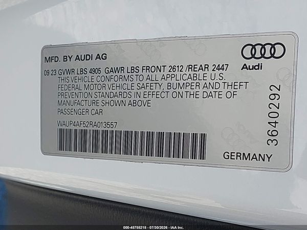 2024 AUDI S5
