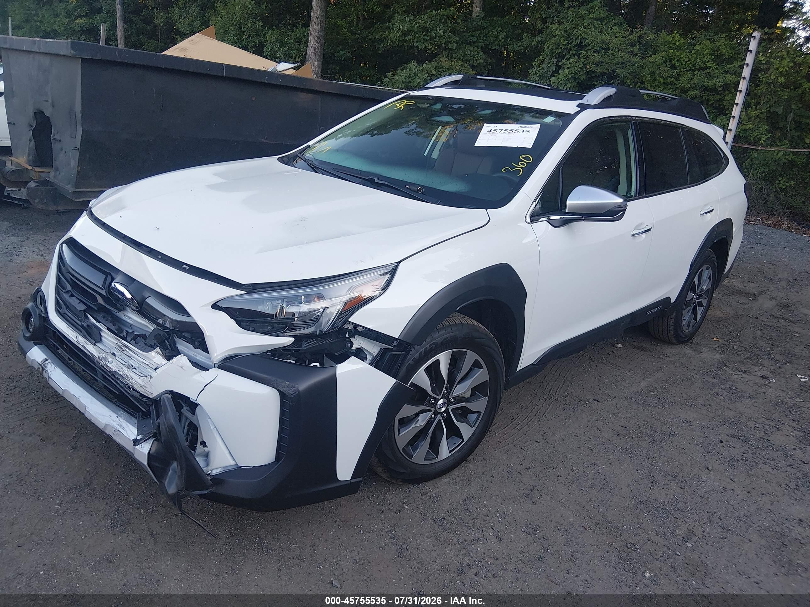 2025 SUBARU OUTBACK TOURING XT — I2