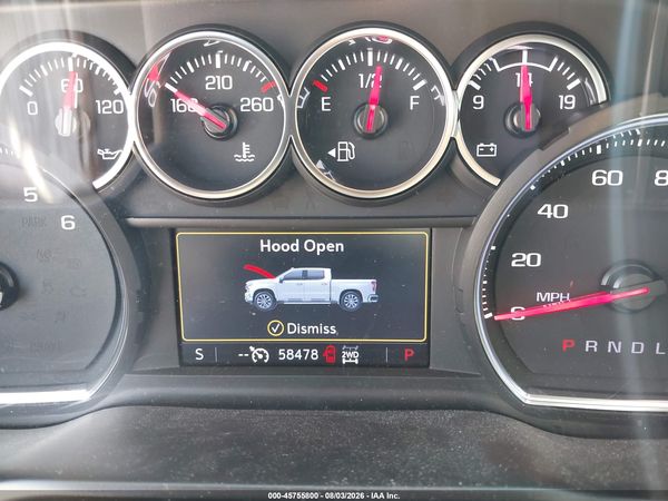 2021 CHEVROLET SILVERADO 1500 4WD  SHORT BED RST — I118