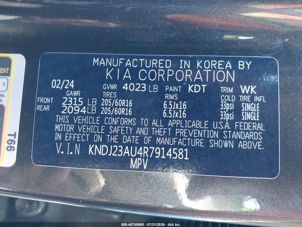 2024 KIA SOUL LX