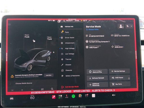 2022 TESLA MODEL 3 REAR-WHEEL DRIVE