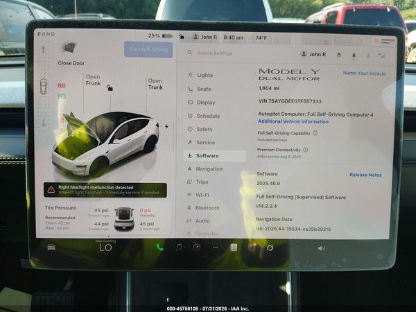 2026 TESLA MODEL Y