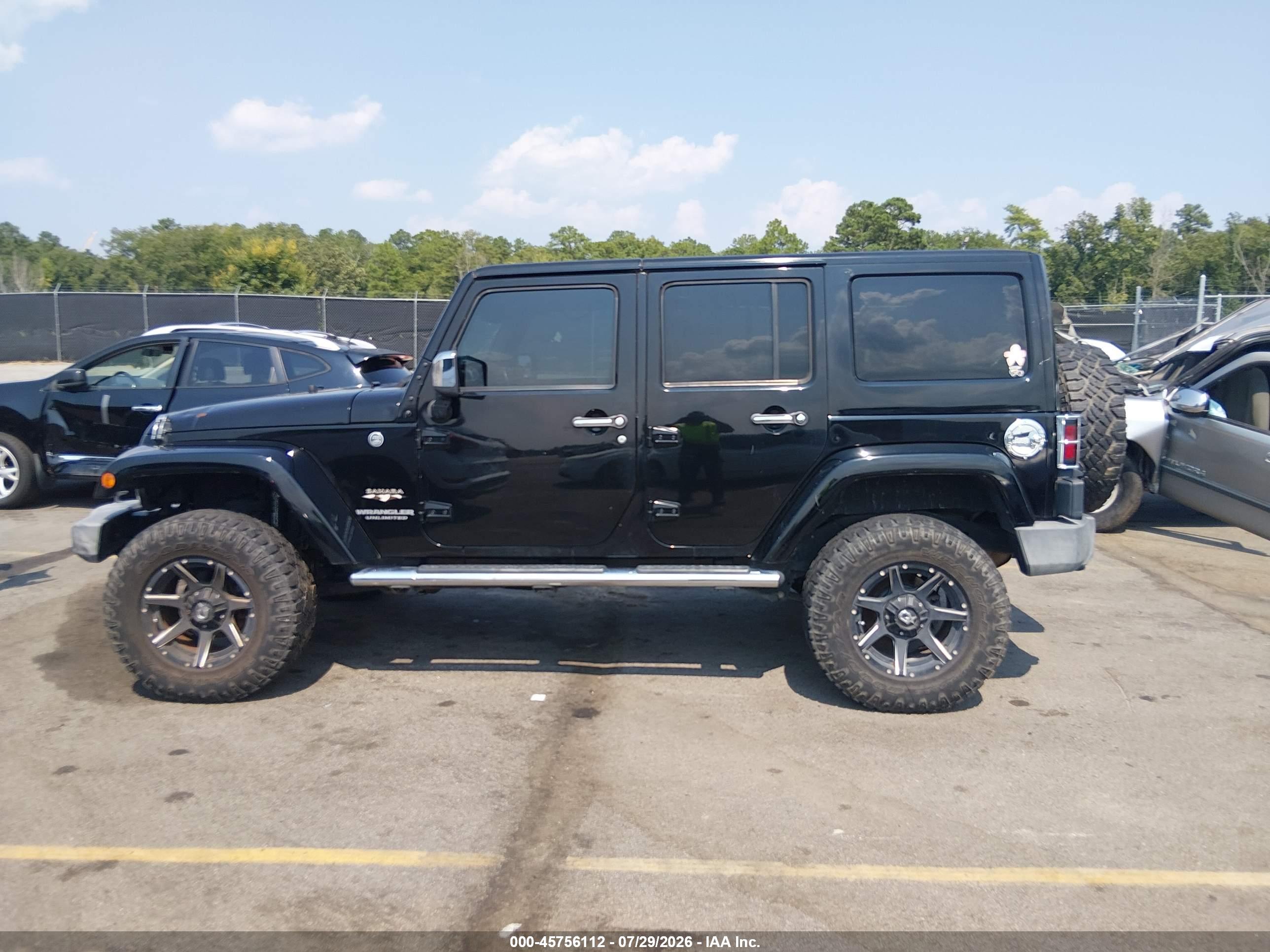 2016 JEEP WRANGLER UNLIMITED SAHARA