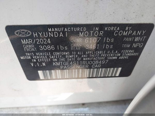 2024 GENESIS ELECTRIFIED G80 ADVANCED