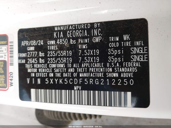 2024 KIA SPORTAGE SX-PRESTIGE