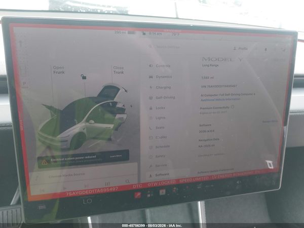 2026 TESLA MODEL Y