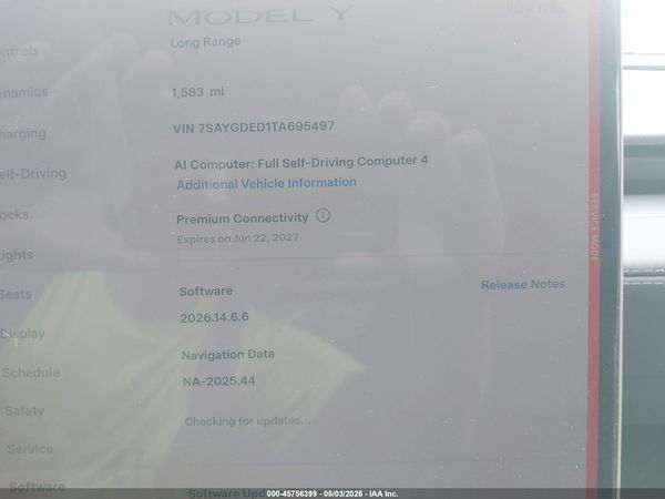 2026 TESLA MODEL Y