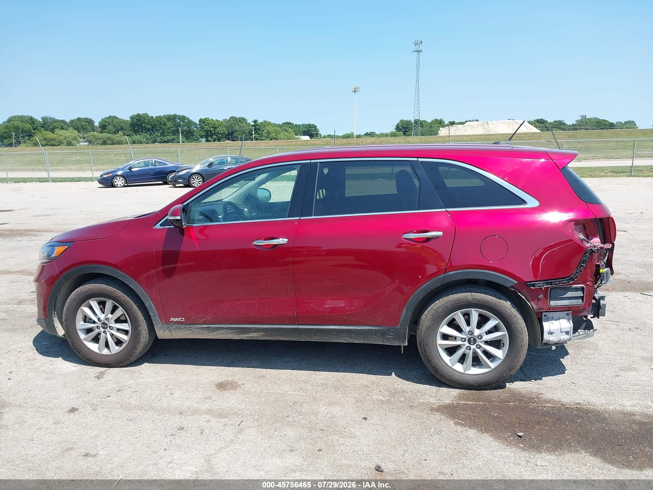 2019 KIA SORENTO 3.3L LX