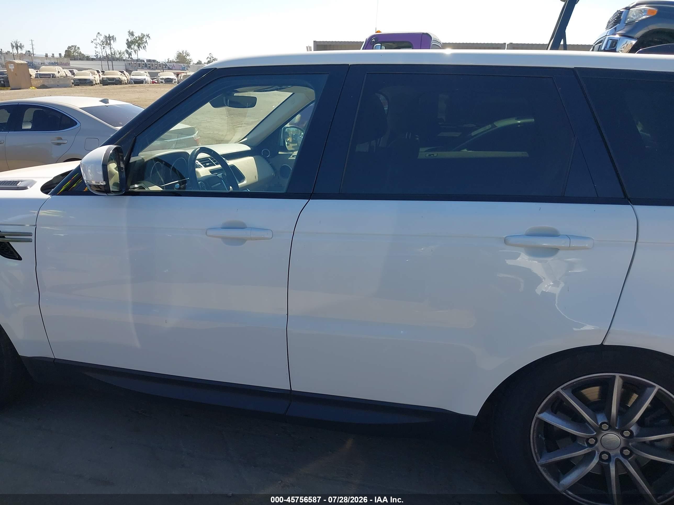 2017 LAND ROVER RANGE ROVER SPORT