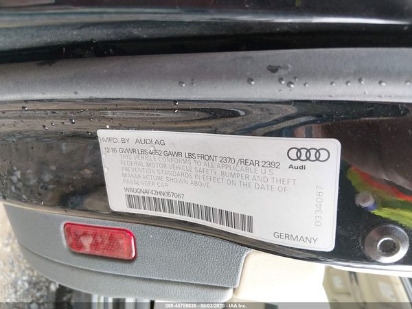 2017 AUDI A4 PREMIUM