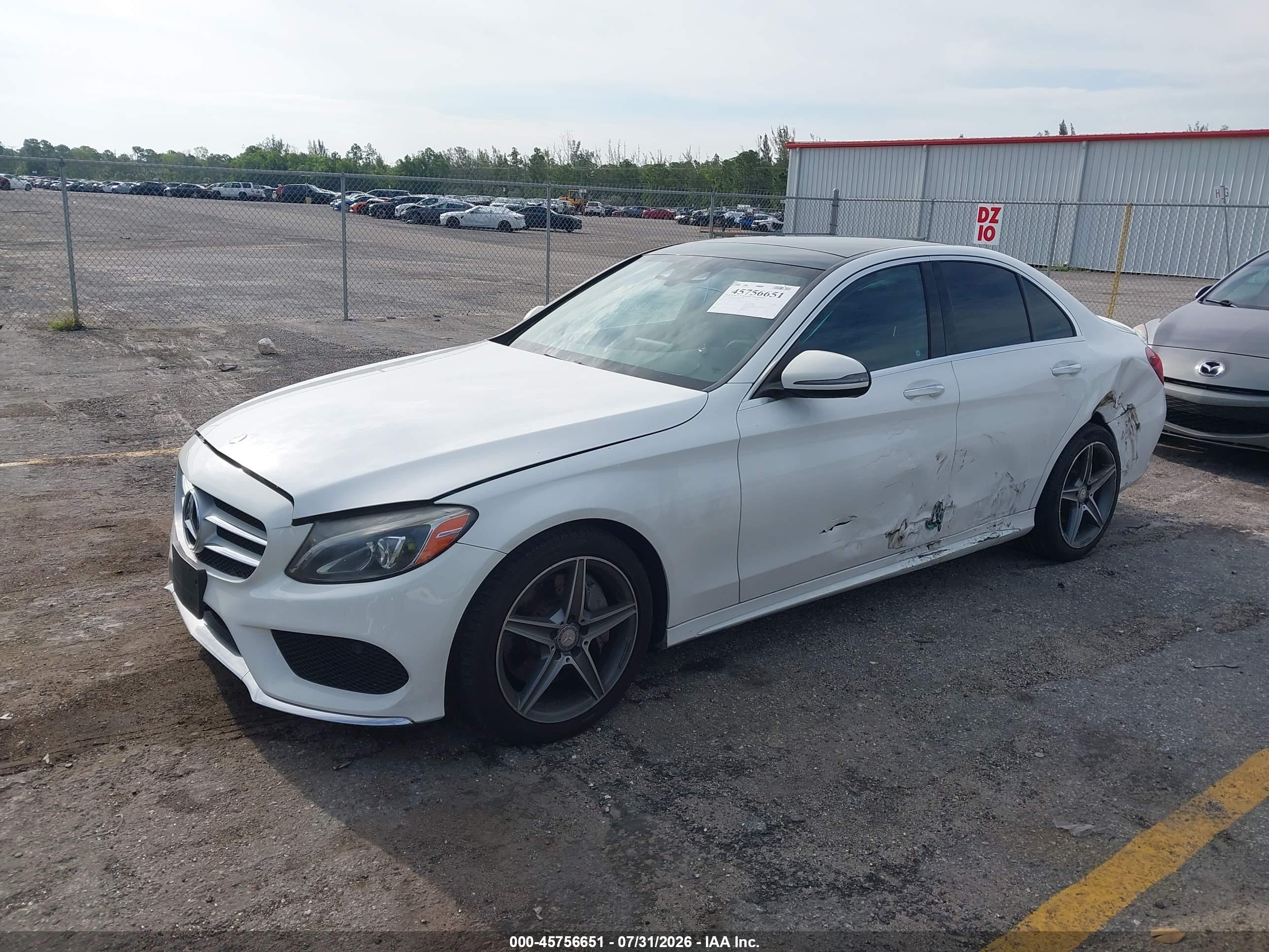 2016 MERCEDES-BENZ C 300 SPORT 4MATIC — I2