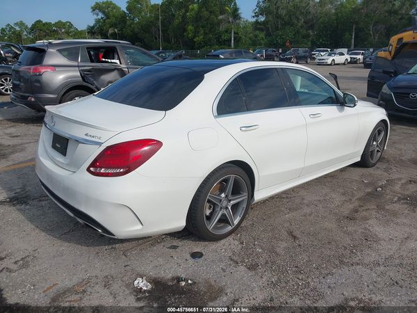 2016 MERCEDES-BENZ C 300 SPORT 4MATIC — I4