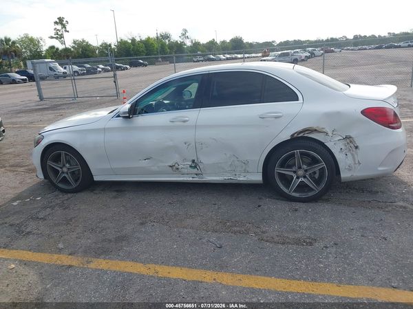 2016 MERCEDES-BENZ C 300 SPORT 4MATIC — I117