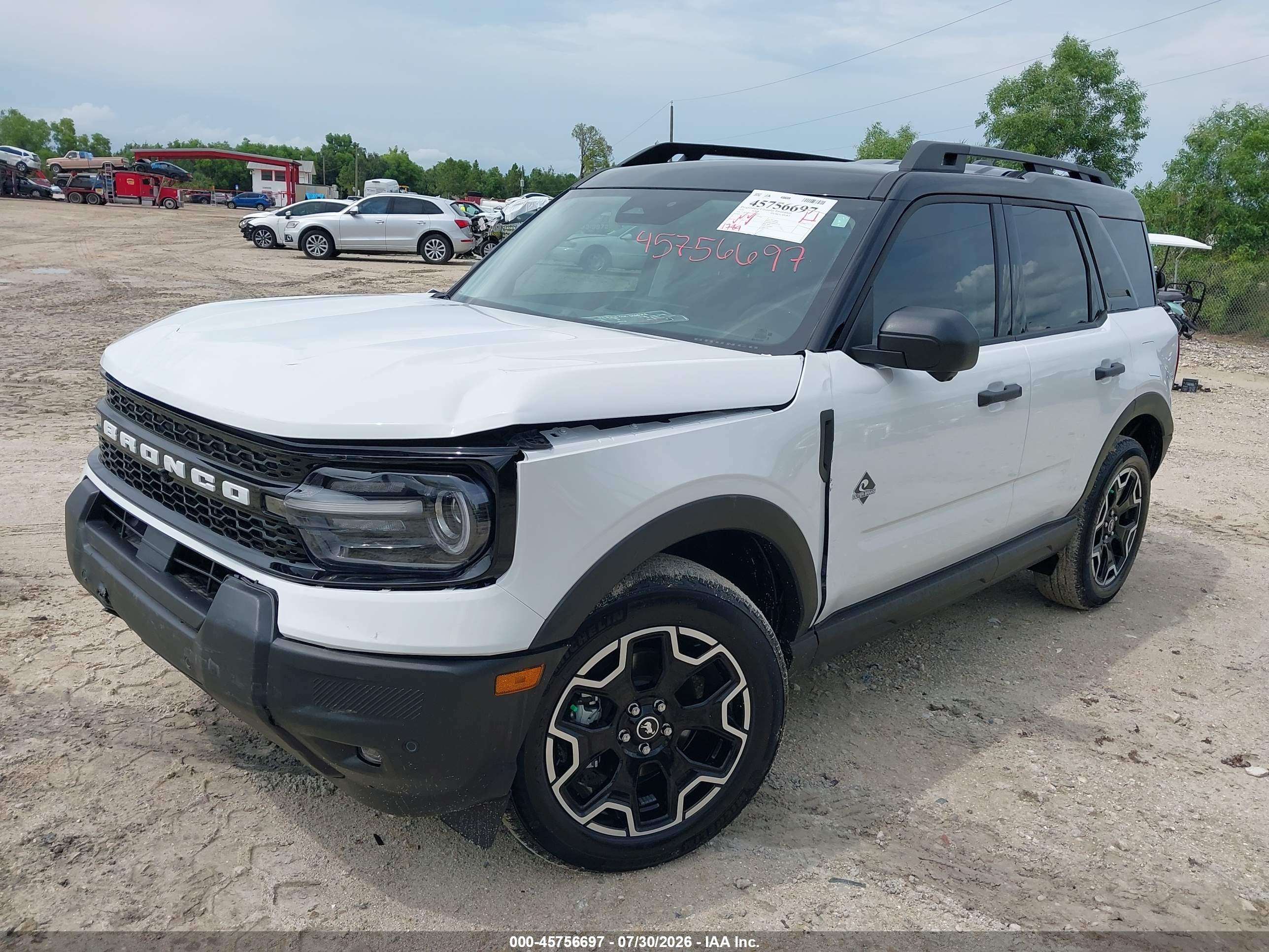 2026 FORD BRONCO SPORT OUTER BANKS — I2