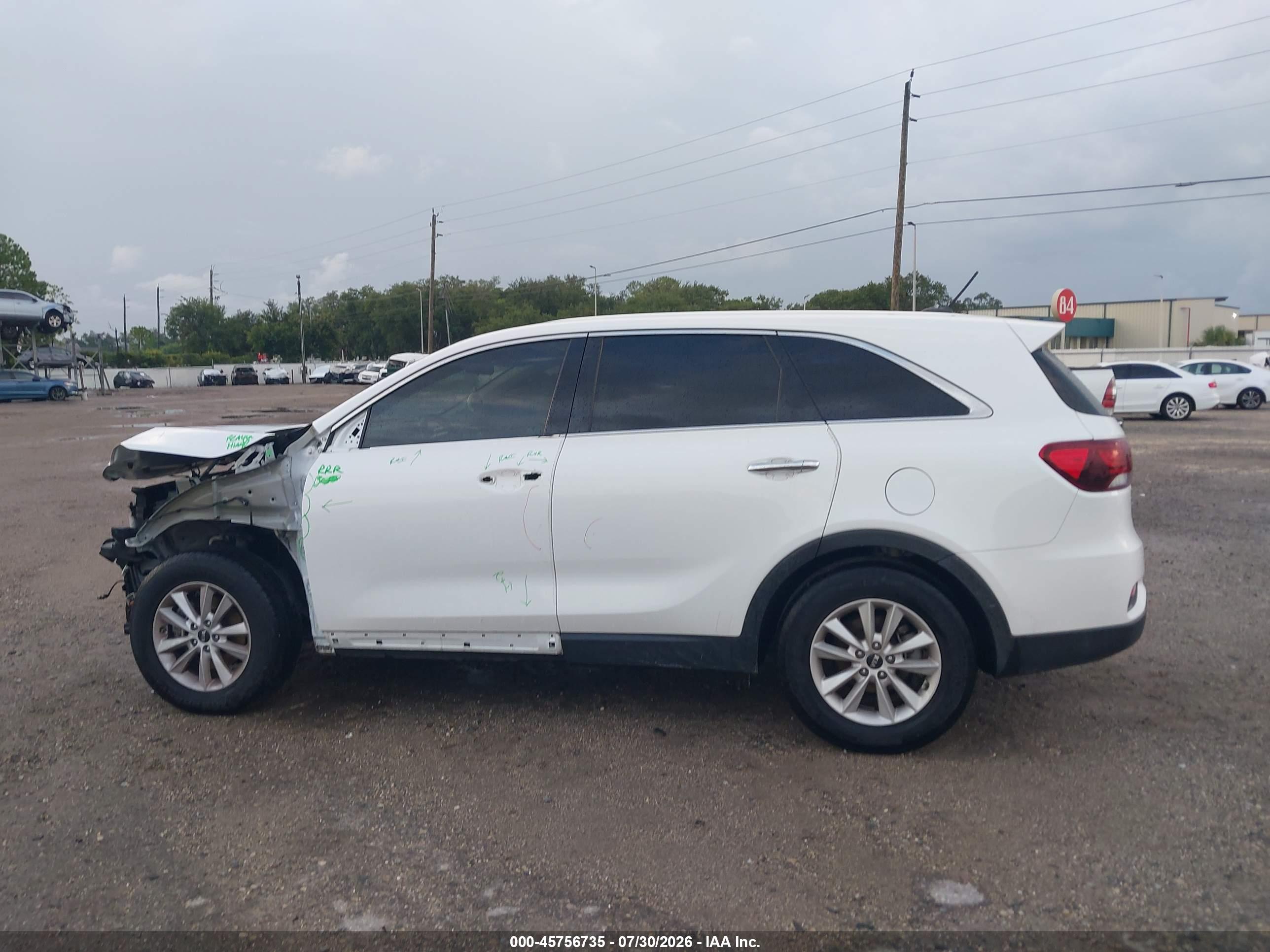 2019 KIA SORENTO 3.3L LX
