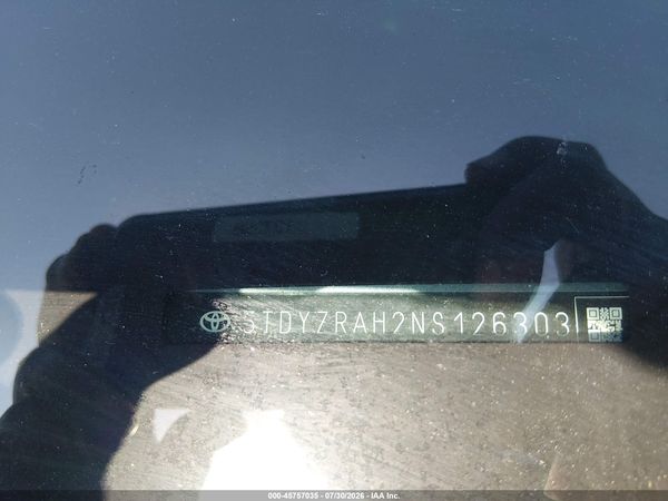 2022 TOYOTA HIGHLANDER LIMITED