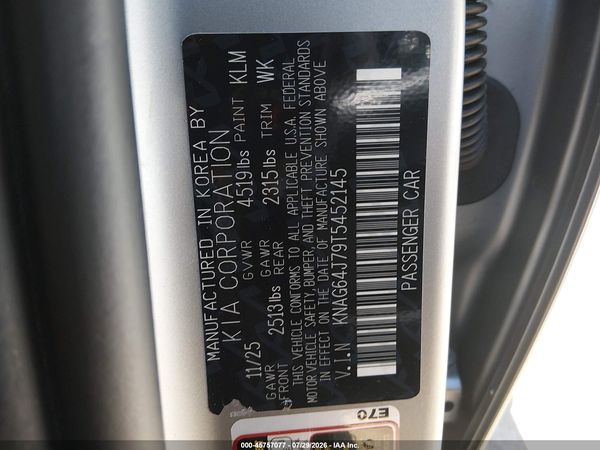 2026 KIA K5 GT-LINE AWD