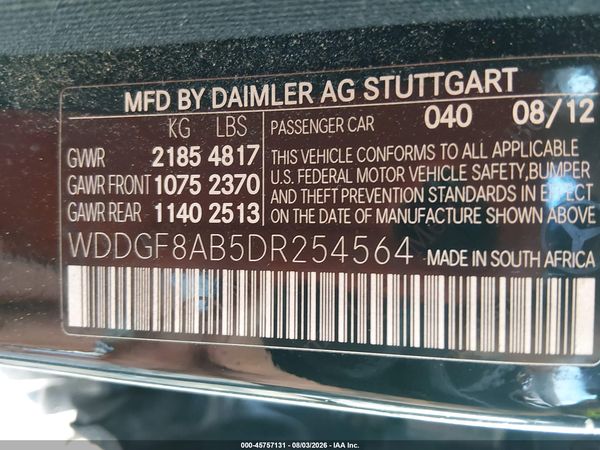 2013 MERCEDES-BENZ C 300 LUXURY 4MATIC