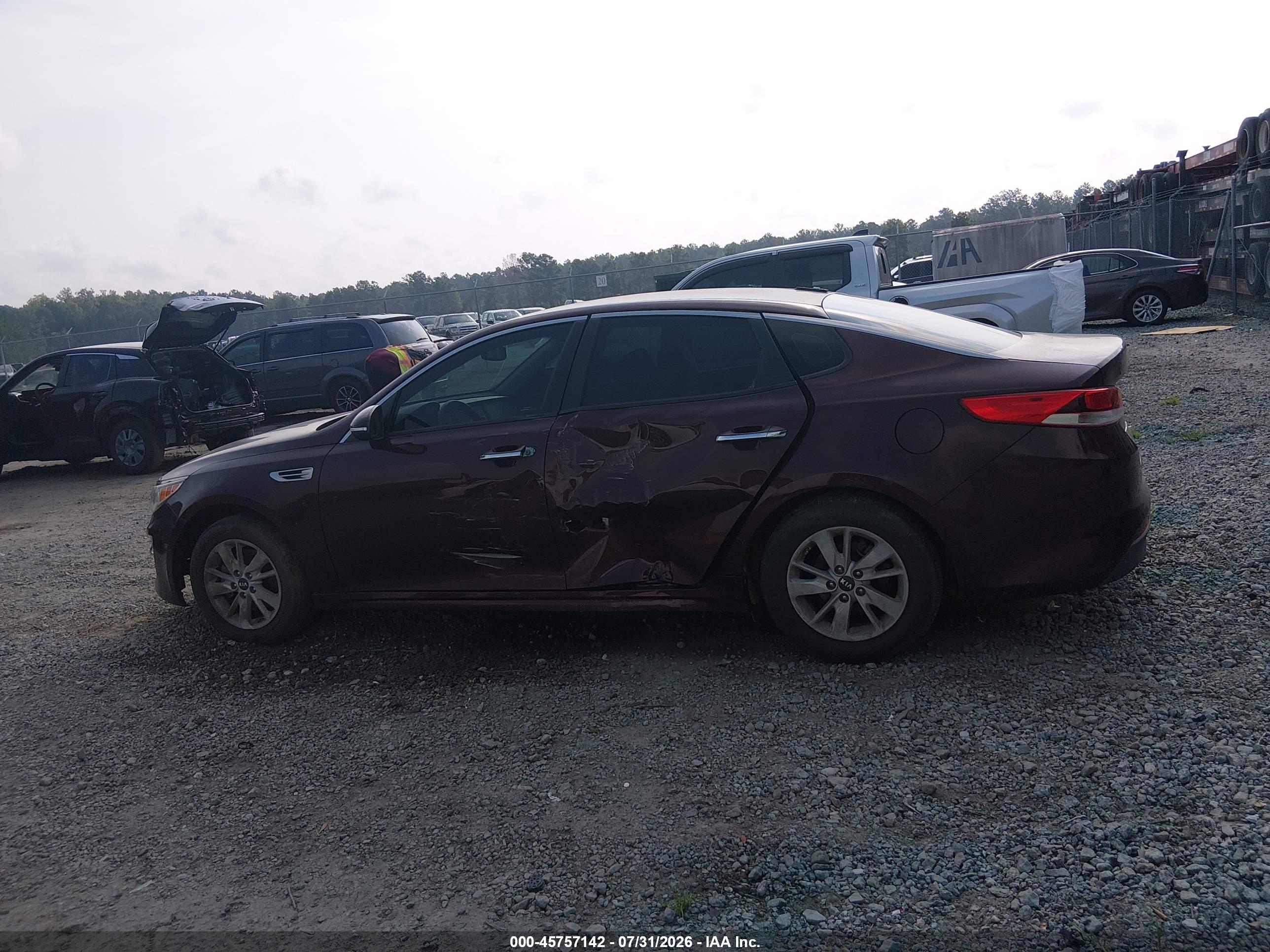 2016 KIA OPTIMA LX