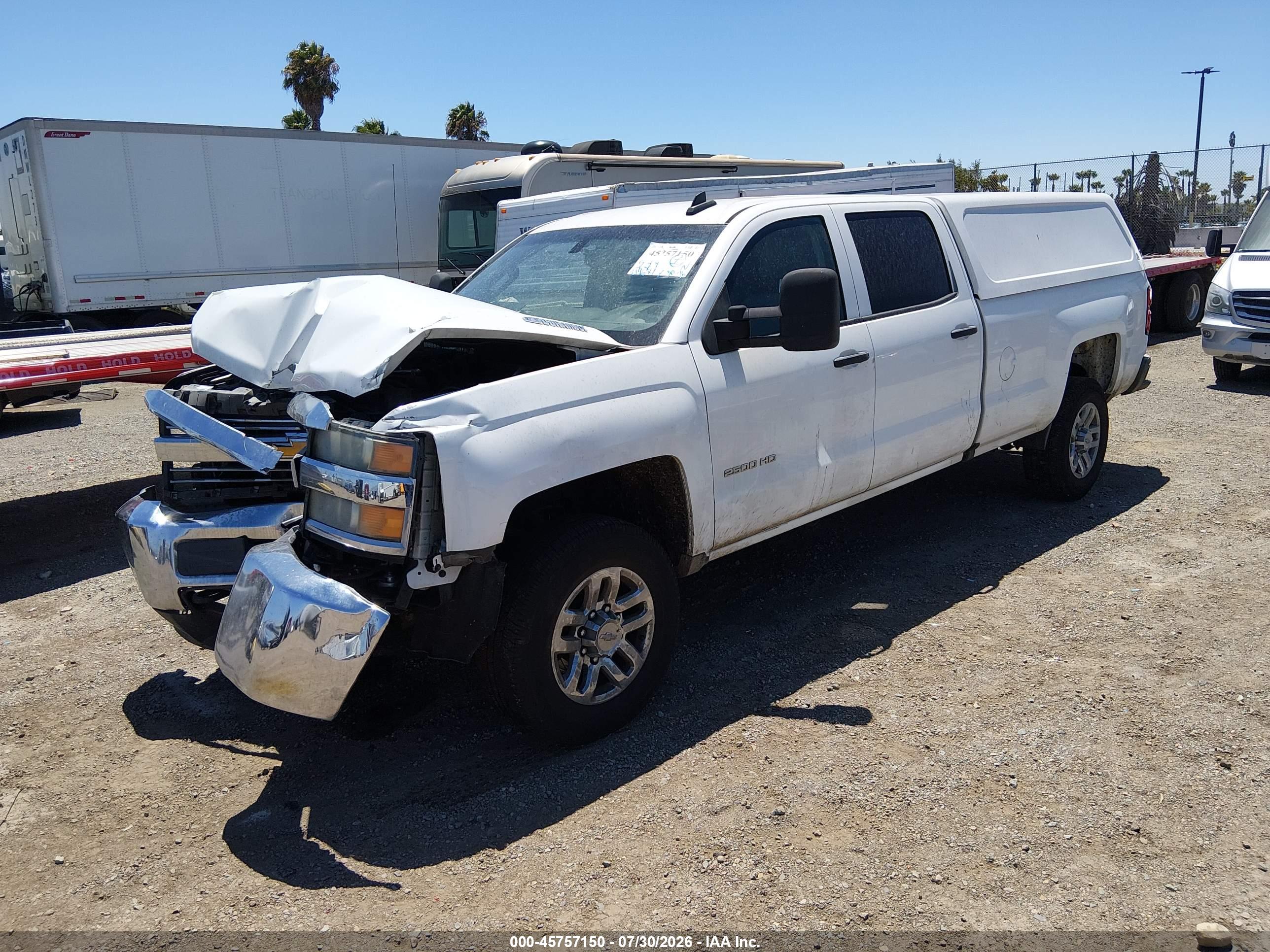 2016 CHEVROLET SILVERADO 2500HD WORK TRUCK — I2