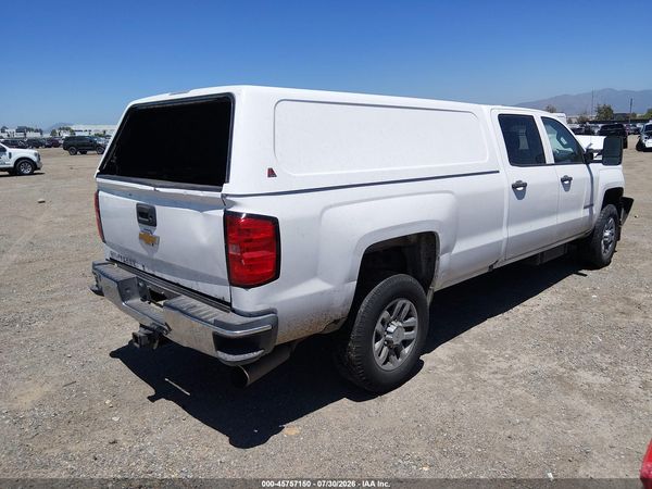 2016 CHEVROLET SILVERADO 2500HD WORK TRUCK — I4