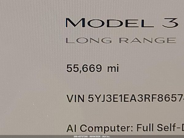2024 TESLA MODEL 3 — I118