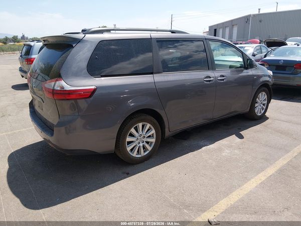 2017 TOYOTA SIENNA XLE 7 PASSENGER