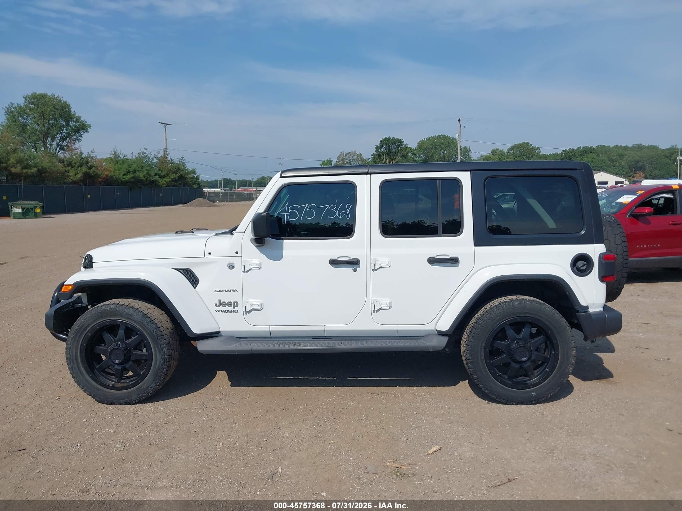 2018 JEEP WRANGLER UNLIMITED SAHARA 4X4