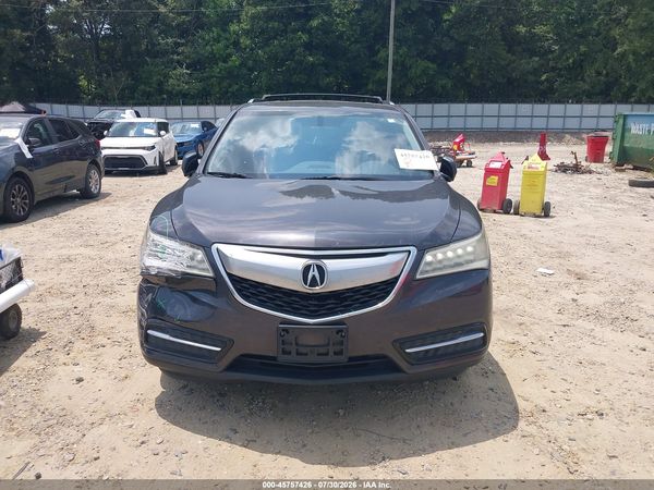 2016 ACURA MDX ACURAWATCH PLUS PACKAGE