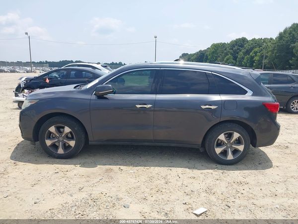 2016 ACURA MDX ACURAWATCH PLUS PACKAGE