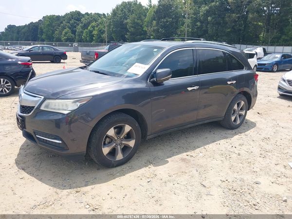 2016 ACURA MDX ACURAWATCH PLUS PACKAGE