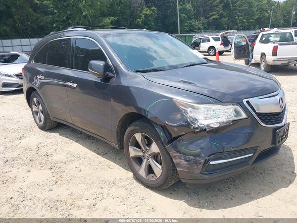 2016 ACURA MDX ACURAWATCH PLUS PACKAGE