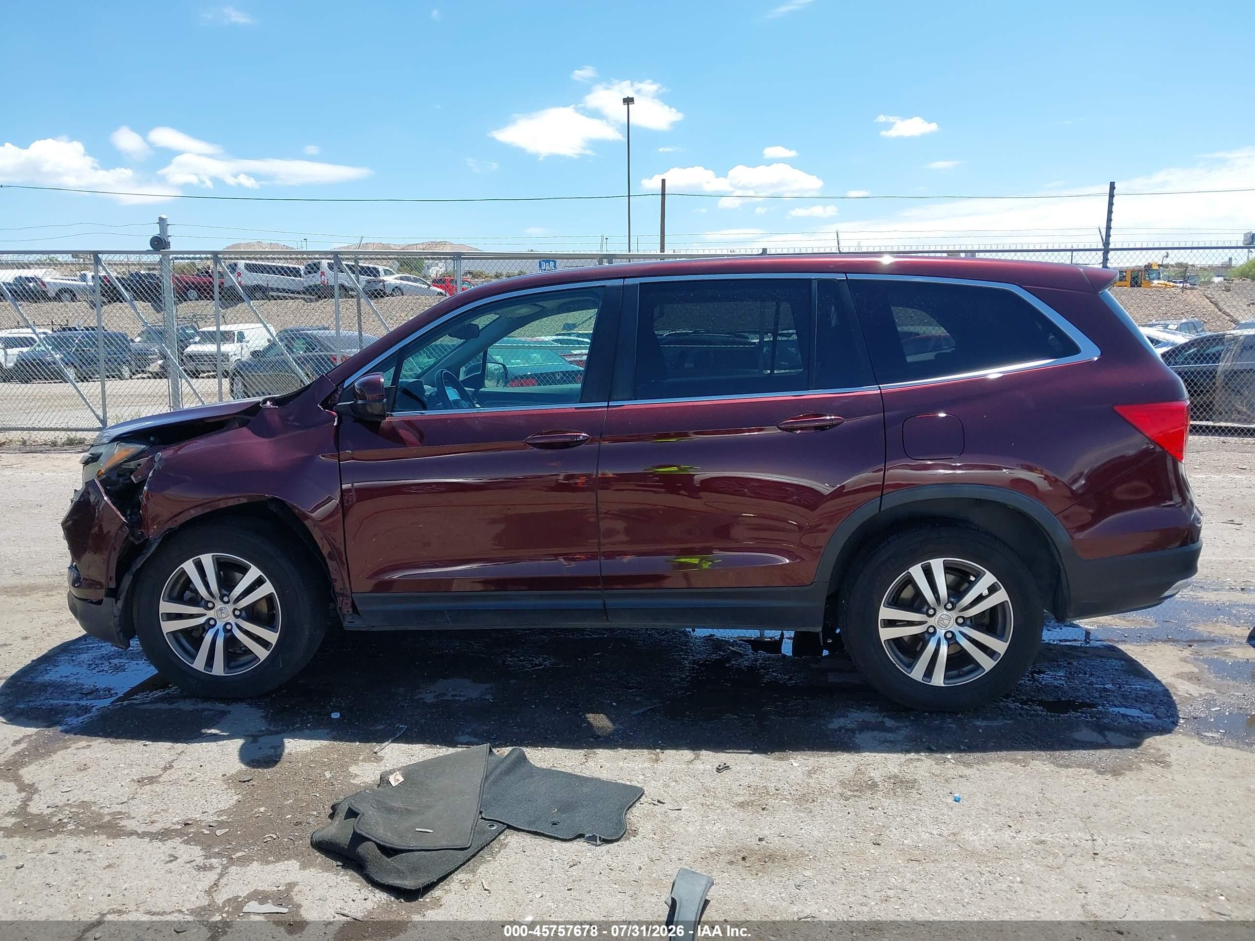 2016 HONDA PILOT EX-L