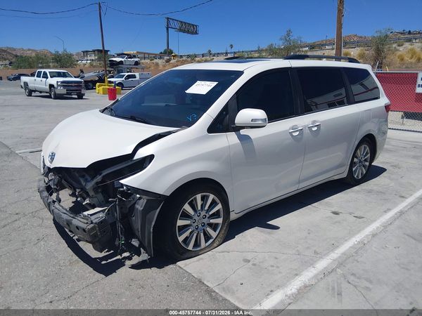 2017 TOYOTA SIENNA LIMITED 7 PASSENGER