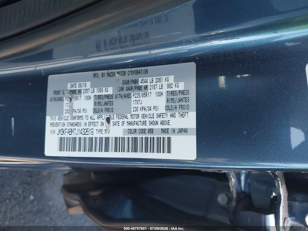 2018 MAZDA CX-5 SPORT